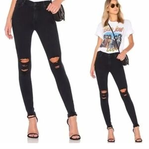 NEW AGOLDE Sophie high rise skinny jeans in Ruthless